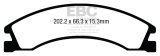EBC 08+ Ford Econoline E150 4.6 Ultimax2 Rear Brake Pads thumbnail 6