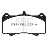 EBC Racing AP Racing CP8520/8521/8522 Caliper RP-1 Race Brake Pads thumbnail 2
