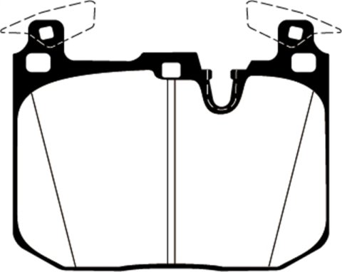 EBC 16-18 BMW M2 3.0L Turbo Redstuff Front Brake Pads thumbnail 3