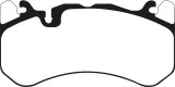 EBC 13-14 Audi RS7 4.0TT (w/Cast Iron Rotors & Trapezoid Weights) Bluestuff Front Brake Pads thumbnail 3