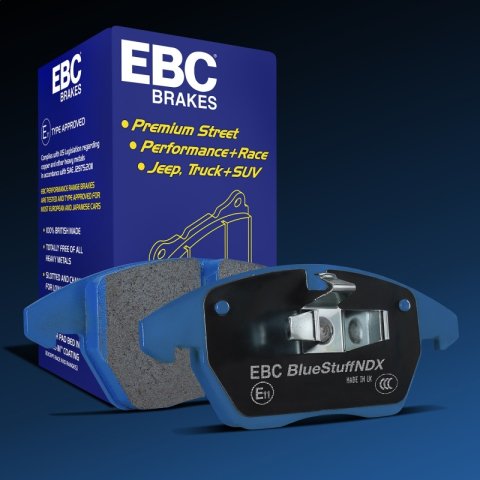 EBC 08-09 Jaguar XKR 4.2L Supercharged (Portfolio) Bluestuff Rear Brake Pads thumbnail 2