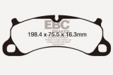 EBC 12-15 Porsche 911 (991) Carrera S 3.8L (Cast Iron Rotor Only) Bluestuff Front Brake Pads thumbnail 2