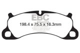 EBC 12-15 Porsche 911 (991) Carrera S 3.8L (Cast Iron Rotor Only) Bluestuff Front Brake Pads thumbnail 3