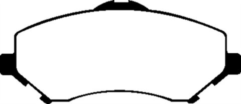 EBC 08-11 Chrysler Town & Country 3.3 Yellowstuff Front Brake Pads thumbnail 7
