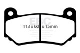 EBC 08-11 Lotus Exige 1.8 Supercharged (240) Yellowstuff Front Brake Pads thumbnail 7