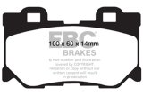 EBC 08-13 Infiniti FX50 5.0 Greenstuff Rear Brake Pads thumbnail 6