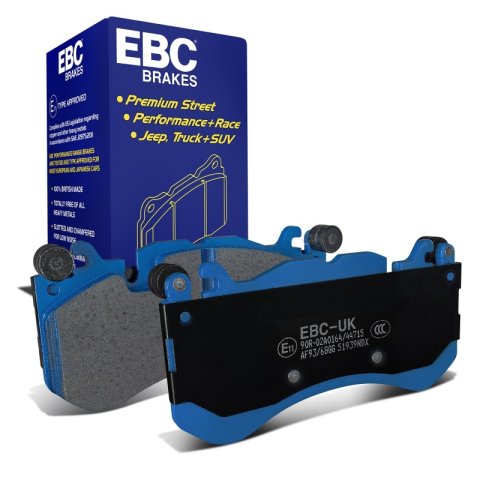 EBC 08-13 Mercedes-Benz C63 AMG (W204) 6.2 Bluestuff Front Brake Pads thumbnail 1