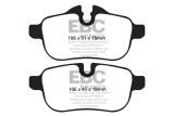 EBC 09+ BMW Z4 3.0 (E89) Redstuff Rear Brake Pads thumbnail 4