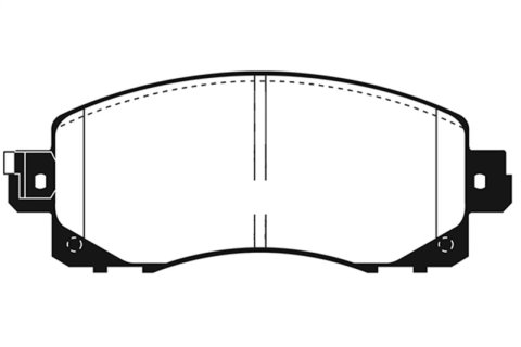 EBC 2022+ Subaru WRX 2.4T Greenstuff Front Brake Pads thumbnail 1