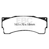 EBC Wilwood TC6 Caliper Yellowstuff Brake Pads thumbnail 2