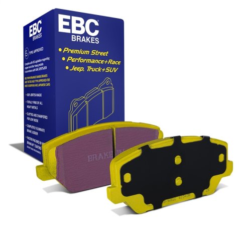 EBC 2019+ Hyundai Veloster N (2nd Gen) 2.0L Turbo Yellowstuff Front Brake Pads thumbnail 1