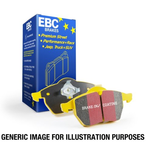 EBC 2018+ Porsche Cayenne (3rd Gen) 3.0L Turbo Yellowstuff Front Brake Pads thumbnail 5