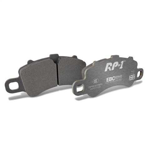 EBC Racing 2016+ Porsche 911 (991/2 w/Cast Iron Rotors) 3.0TT RP-1 Race Front Brake Pads thumbnail 5