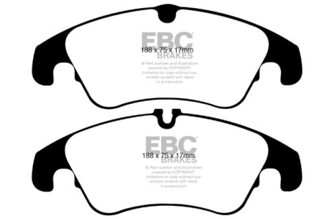 EBC 09-11 Audi A4 2.0 Turbo Ultimax2 Front Brake Pads thumbnail 4