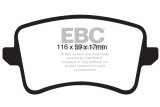 EBC 09-11 Audi A4 2.0 Turbo Ultimax2 Rear Brake Pads thumbnail 5
