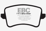 EBC 09-11 Audi A4 2.0 Turbo Ultimax2 Rear Brake Pads thumbnail 6