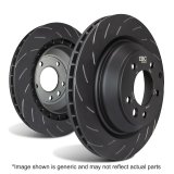 EBC Racing 12-17 Ford Fiesta ST (MK7) 1 Piece SG Racing Rear Rotors thumbnail 4