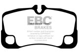 EBC 09-12 Porsche 911 (997) (Cast Iron Rotor only) 3.6 Carrera 2 Redstuff Rear Brake Pads thumbnail 5