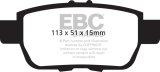 EBC 09-14 Acura TL 3.5 Ultimax2 Rear Brake Pads thumbnail 4
