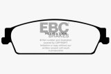 EBC 09-14 Cadillac Escalade 6.0 Hybrid Yellowstuff Rear Brake Pads thumbnail 7