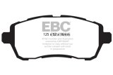 EBC 10+ Ford Fiesta 1.6 (FOR NON-ST/NON-TURBO) Greenstuff Front Brake Pads thumbnail 3