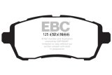 EBC 10+ Ford Fiesta 1.6 (FOR NON-ST/NON-TURBO) Greenstuff Front Brake Pads thumbnail 4