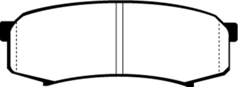 EBC 10+ Lexus GX460 4.6 Ultimax2 Rear Brake Pads thumbnail 6
