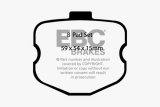 EBC 10-13 Chevrolet Corvette (C6) 6.2 Grand Sport Yellowstuff Front Brake Pads thumbnail 6