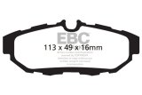 EBC 10-14 Ford Mustang 3.7 Greenstuff Rear Brake Pads thumbnail 5