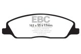 EBC 10-14 Ford Mustang 3.7 Yellowstuff Front Brake Pads thumbnail 5