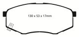 EBC 10-15 Hyundai Tucson 2.0 FWD Greenstuff Front Brake Pads thumbnail 1