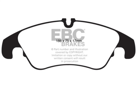 EBC 11 Audi A6 2.0 Turbo Greenstuff Front Brake Pads thumbnail 6