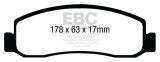 EBC 11 Ford F250 (inc Super Duty) 6.2 (2WD) Extra Duty Front Brake Pads thumbnail 1