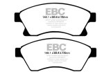 EBC 11+ Chevrolet Cruze 1.4 Turbo (10.9 inch front rotor) Ultimax2 Front Brake Pads thumbnail 5
