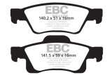 EBC 11+ Dodge Durango 3.6 Extra Duty Rear Brake Pads thumbnail 4