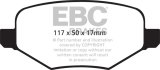 EBC 11+ Ford Explorer 2.0 Turbo 2WD Greenstuff Rear Brake Pads thumbnail 4