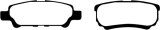 EBC 11-14 Chrysler 200 2.4 Redstuff Rear Brake Pads thumbnail 7