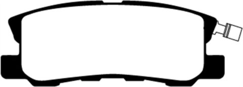 EBC 11-14 Chrysler 200 3.6 Greenstuff Rear Brake Pads thumbnail 5