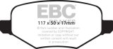 EBC 11-14 Ford Edge 2.0 Turbo Redstuff Rear Brake Pads thumbnail 6