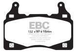 EBC 11-15 Chevrolet Camaro (5th Gen) 6.2 Redstuff Front Brake Pads thumbnail 5