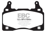 EBC 11-15 Chevrolet Camaro (5th Gen) 6.2 Redstuff Front Brake Pads thumbnail 7