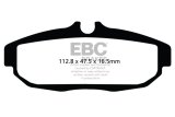 EBC 12 Ford Mustang 5.8 Supercharged (GT500) Shelby Redstuff Rear Brake Pads thumbnail 4
