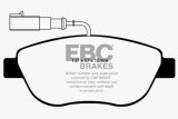 EBC 12+ Fiat 500 1.4 Turbo Abarth Redstuff Front Brake Pads thumbnail 4