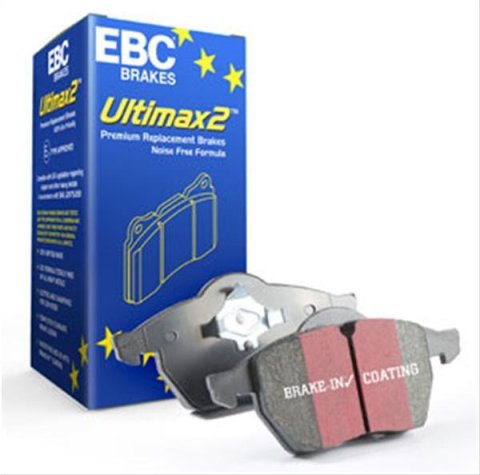 EBC 12+ Hyundai Accent 1.6 Ultimax2 Front Brake Pads thumbnail 1