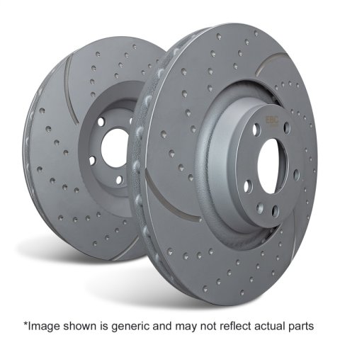 EBC 12+ Subaru BRZ 2.0 (solid rear rotors) GD Sport Rear Rotors thumbnail 3