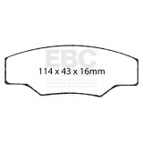 EBC Racing Alcon H-Type RC4463 Calipers / AP Racing CP3228/CP5147 Calipers RP-X Brake Pads thumbnail 2