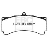 EBC Racing AP Racing CP6750 RP-X Brake Pads thumbnail 2