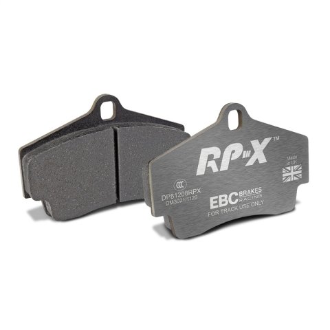 EBC Racing 98-05 Porsche 911 (996) Carrera 2 3.4L (Cast Iron Rotor Only) RP-X Rear Brake Pads thumbnail 1