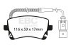 EBC Racing 06-09 Audi RS4 4.2L (Cast Iron Rotors) RP-X Rear Brake Pads thumbnail 4