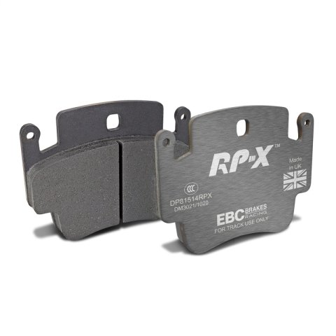 EBC Racing 98-05 Porsche 911 (996) Carrera 2 3.4L (Cast Iron Rotor Only) RP-X Front Brake Pads thumbnail 1